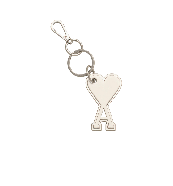 Silver Metal Ami De Coeur Keychain