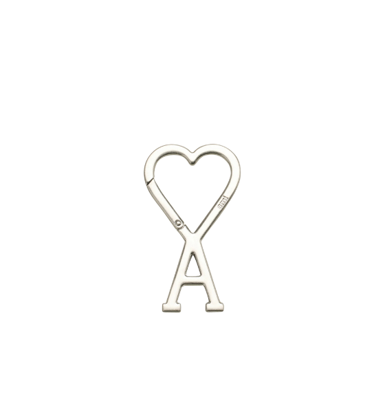 Silver Metal Ami De Coeur Hook Keyring