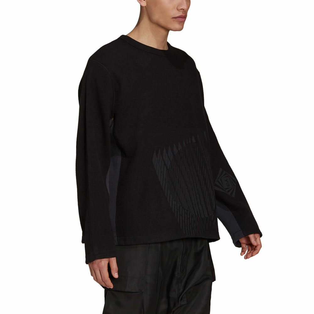 Wooly Fleece Graphic Crew Sweatshirt