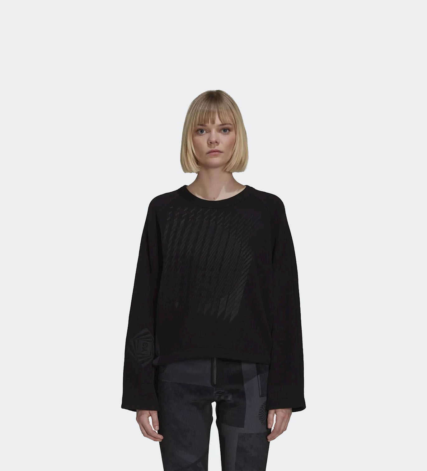 Wooly Fleece Graphic Crew Sweatshirt