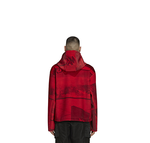 Red Velvet Spacer Print Hoodie