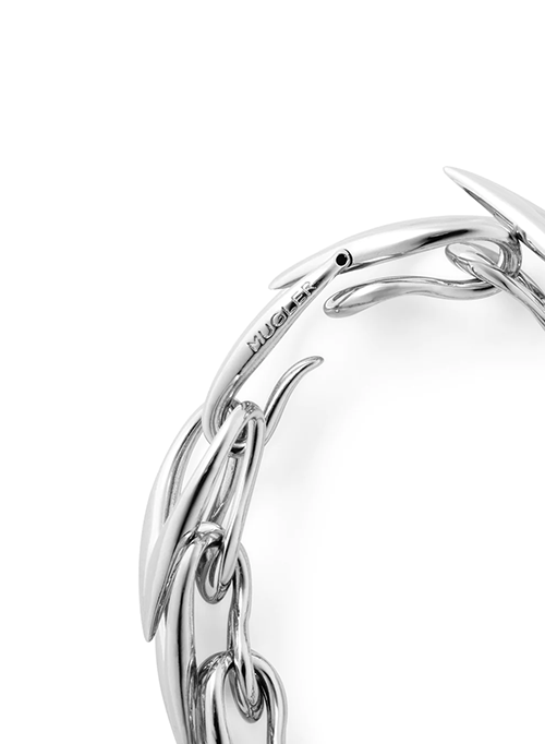 Small Silver V Bracelet