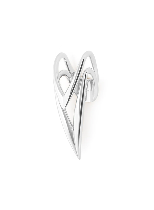Silver V Ring