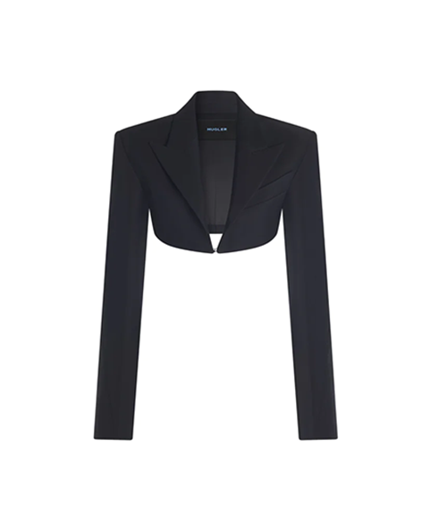 Black Cropped Jacket