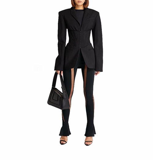 Black Nude 02 Pantalon