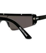 BALENCIAGA EYEWEAR SKI RECTANGULAR-FRAME SUNGLASSES