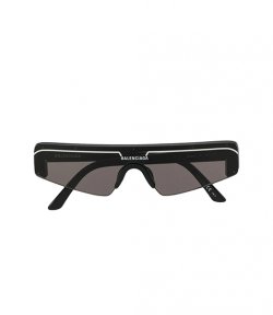 BALENCIAGA EYEWEAR SKI RECTANGULAR-FRAME SUNGLASSES