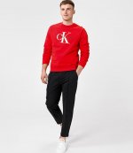 CALVIN KLEIN JEANS MONOGRAM REG CREWNECK
