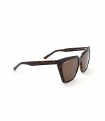 BALENCIAGA EYEWEAR TORTOISESHELL CAT-EYE FRAME SUNGLASSES