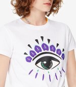 KENZO WHITE EYE T-SHIRT