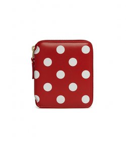 Red Polka Dots Printed Wallet