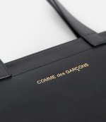 Black Huge Logo Tote