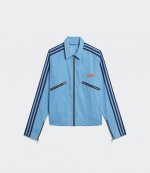 ADIDAS X LOTTA VOLKOVA LT BLUE ZIP SHIRT