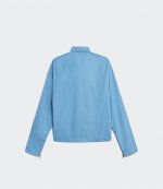 ADIDAS X LOTTA VOLKOVA LT BLUE ZIP SHIRT