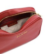 Jet Set Red Leather Crossbody Bag