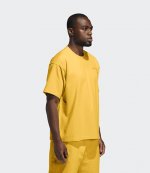ADIDAS X PHARRELL WILLIAMS YELLOW BASICS SHIRT