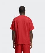 ADIDAS X PHARRELL WILLIAMS RED BASICS SHIRT