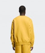 ADIDAS X PHARRELL WILLIAMS YELLOW BASICS CREW