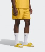 ADIDAS X PHARRELL WILLIAMS YELLOW BASICS SHORT