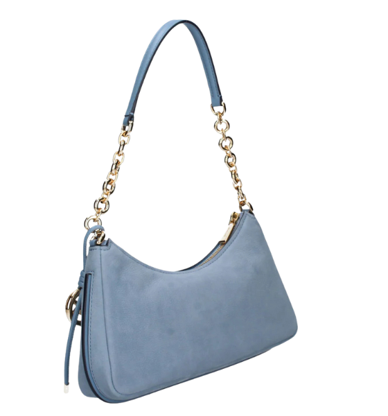 Baby Blue Nolita Chambray MD Chain Pouchette