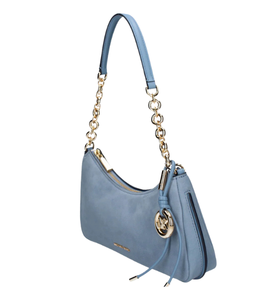 Baby Blue Nolita Chambray MD Chain Pouchette