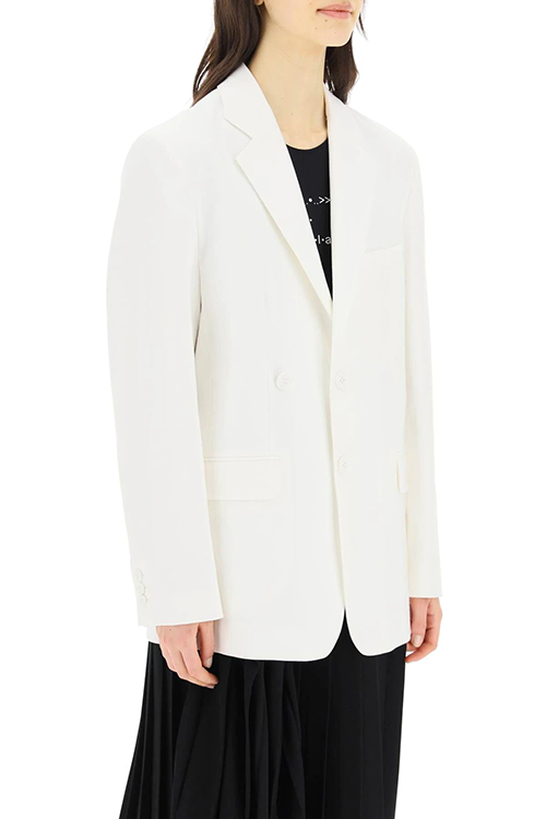 Linen Canvas Blazer
