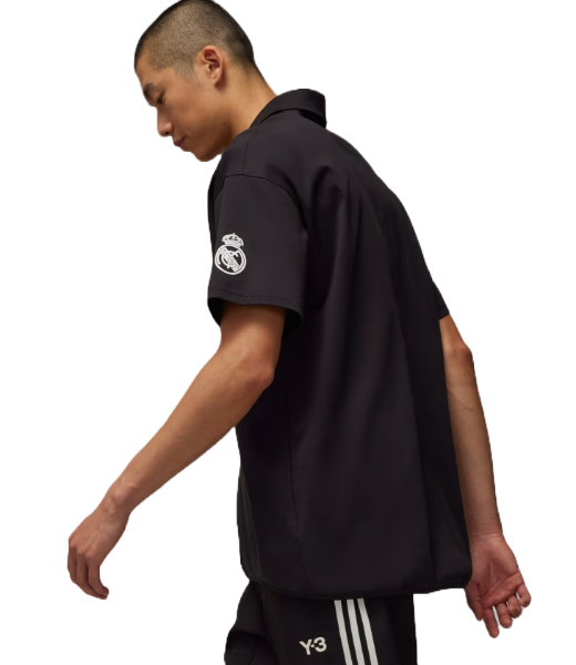 Y3 X REAL MADRID RM SS POLO Black Polo