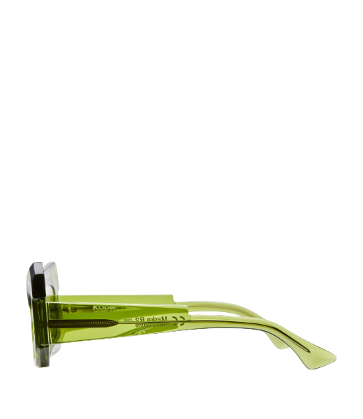 Sunglasses & Case R2 56-22 GRE CT Green