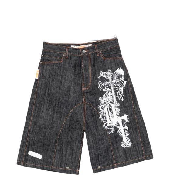 LOW RIDE SHORT DENIM PANT
