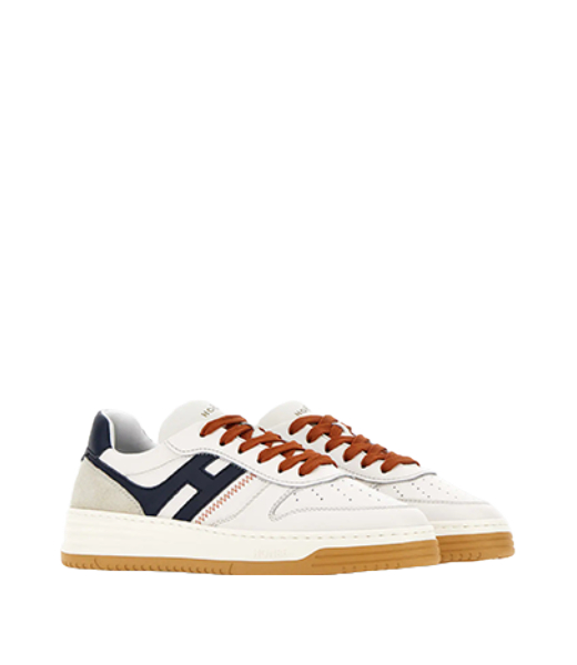 H630 Beige Blue Orange Allacciato
