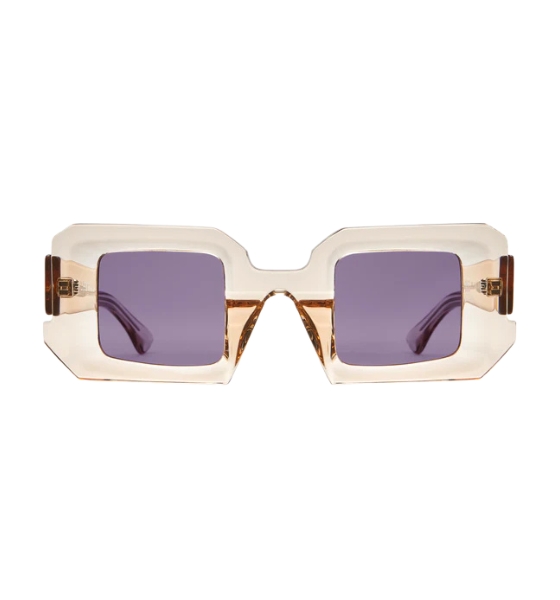 Squared Beige Sunglasses