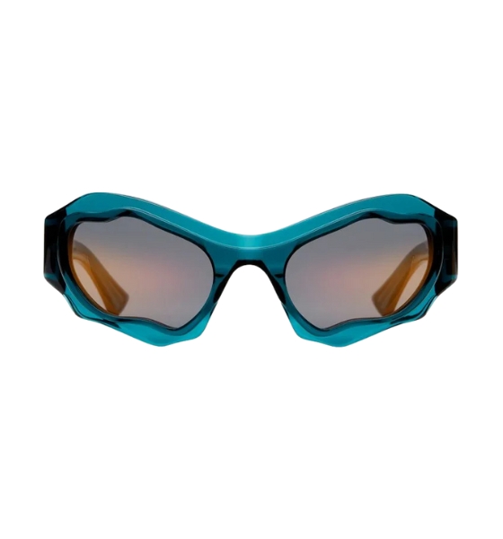 Sunglasses&Case E22 58-23 RF Greengold