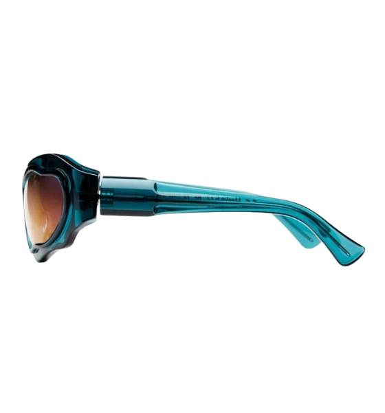 Sunglasses&Case E22 58-23 RF Greengold
