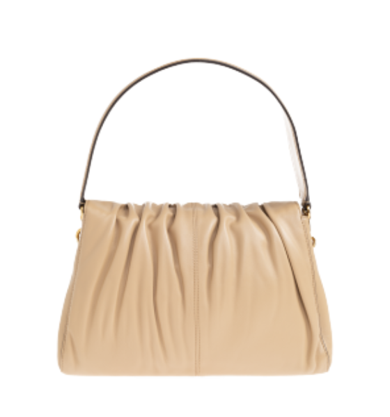 Camel Leather The Cristina Messenger Bag