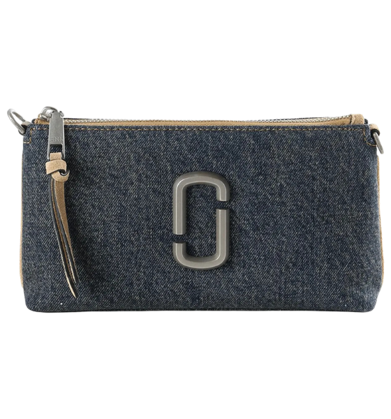 Dark Wash Indigo The Pochette Bag