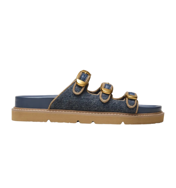Dark Wash Indigo The Kiki Slide