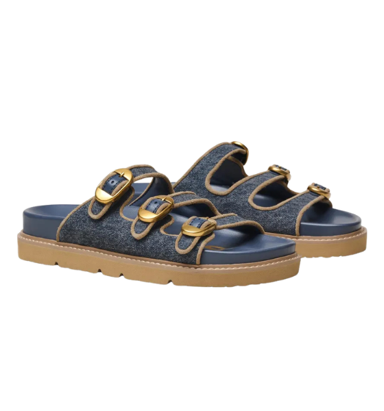 Dark Wash Indigo The Kiki Slide