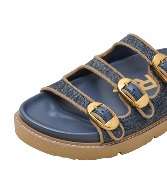 Dark Wash Indigo The Kiki Slide