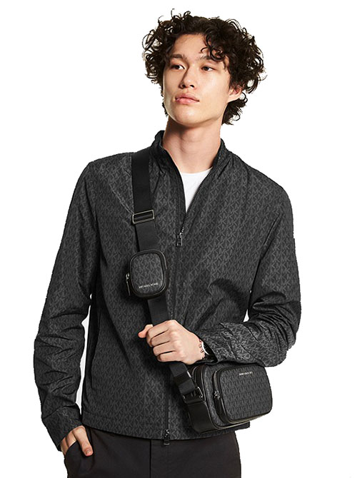 Black Camera Bag With Pouch