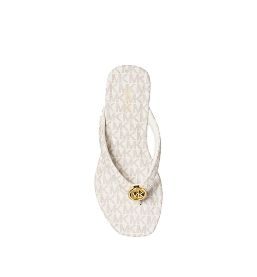 Sarita Wedge Vanilla Flip Flop
