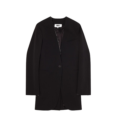 MM6 Black Tailored Jacket