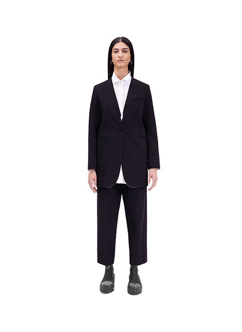 MM6 Black Tailored Jacket