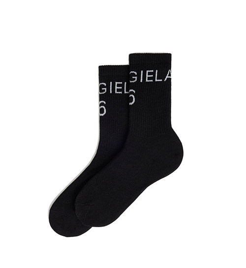 Black Logo Socks