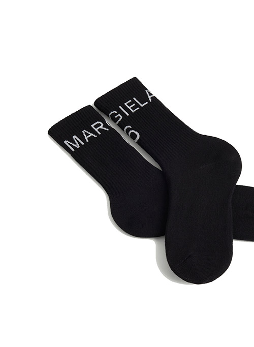 Black Logo Socks
