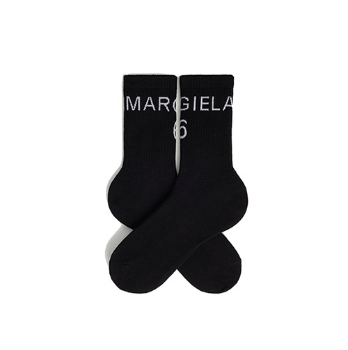 Black Logo Socks