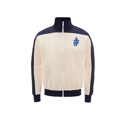 Anchor Patch Blue Off White Track Jacket