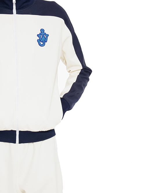 Anchor Patch Blue Off White Track Jacket
