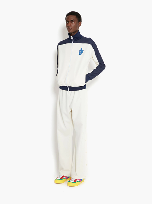Anchor Patch Blue Off White Track Jacket