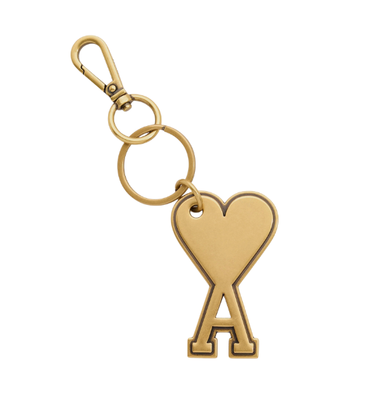 Gold Metal Ami De Coeur Keyring