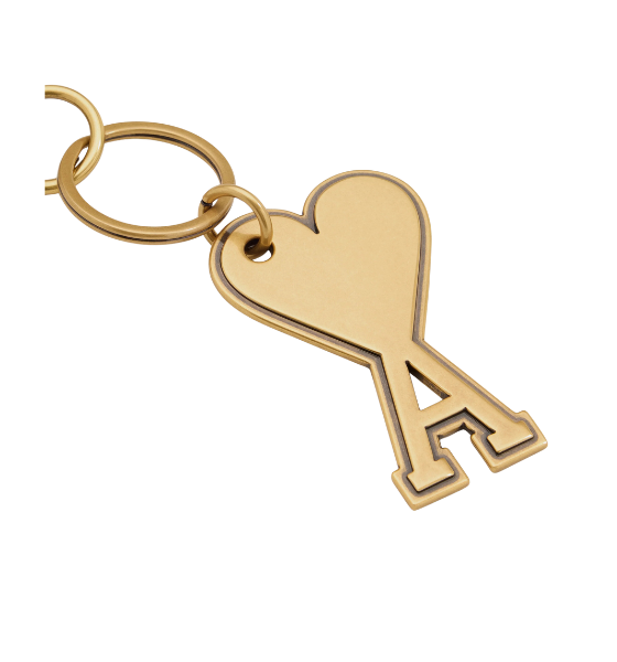 Gold Metal Ami De Coeur Keyring